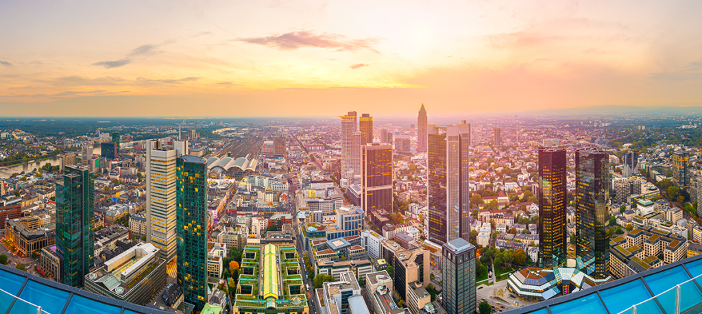Frankfurt Germany cityscape
